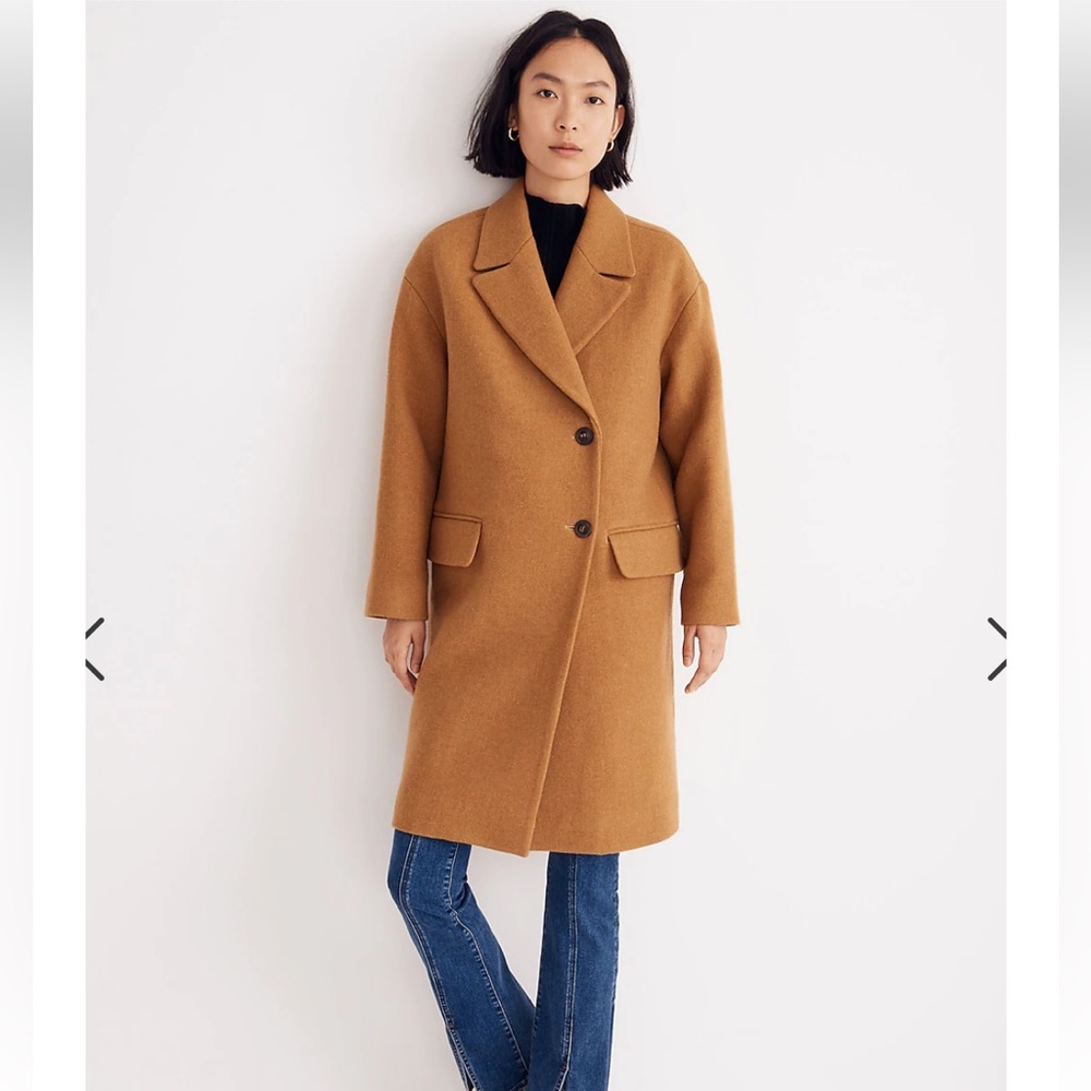 Madewell Haydon Coat in Insuluxe Fabric